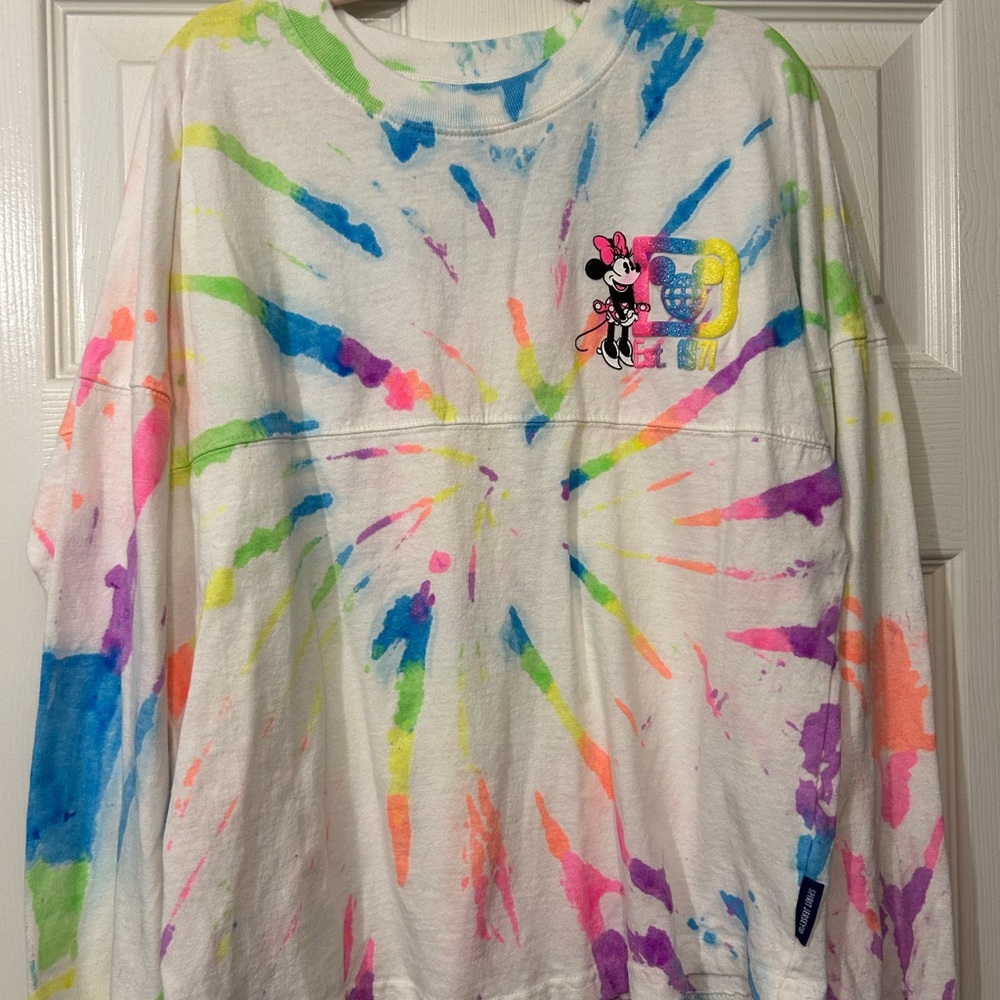 Disney Kids Tie-Dye Minnie Mouse Shirt